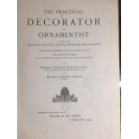 A VICTORIAN LEATHER BOUND ART REFERENCE BOOK 'The Practical Decorator and Ornamentalist', for the