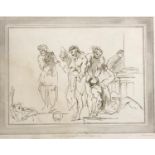 AFTER SIR THOMAS LAWRENCE, 19TH CENTURY PROOF ETCHING/ENGRAVING BEFORE LETTERS Portrait of John