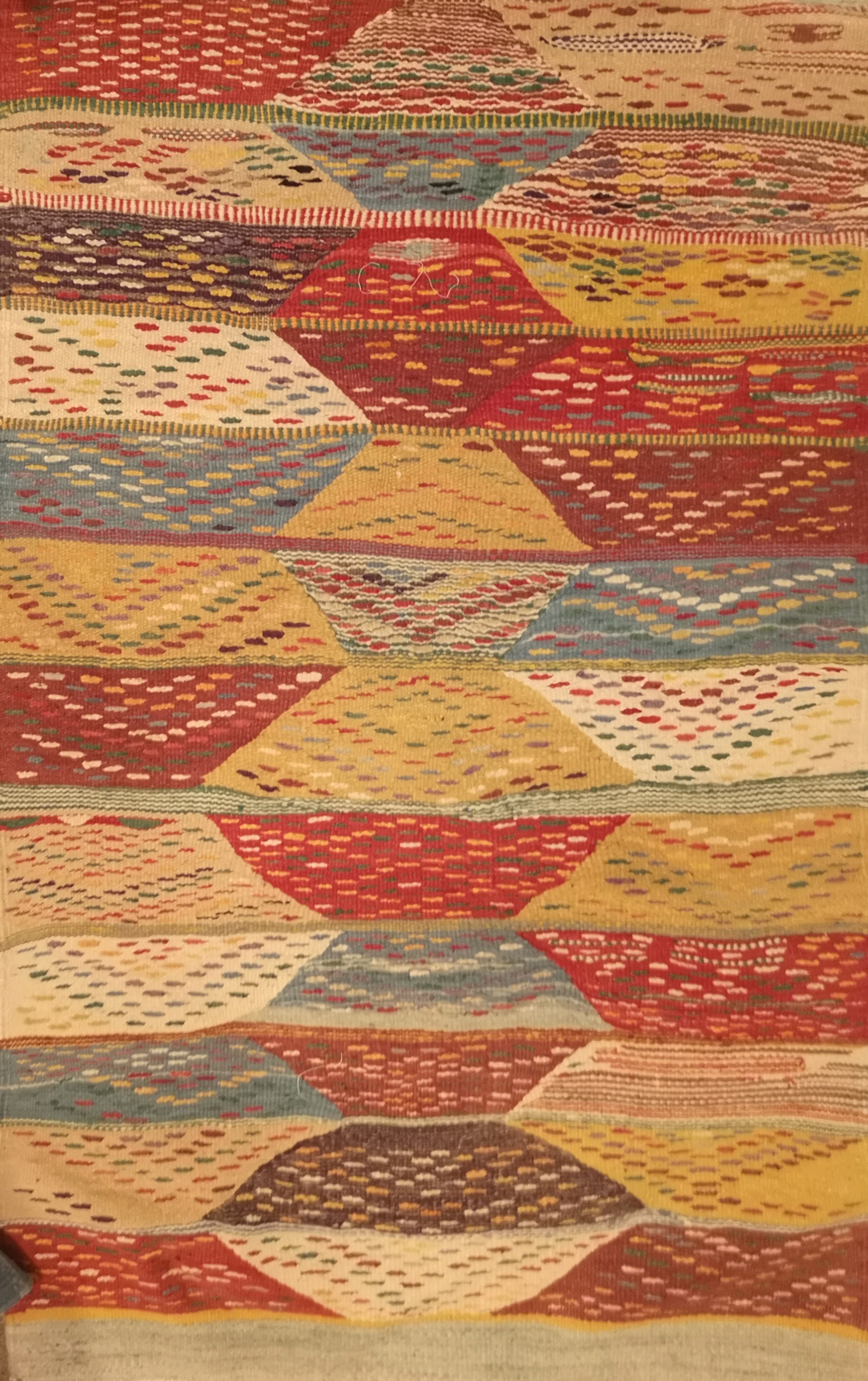A COLLECTION OF SEVEN RECTANGULAR CONTINENTAL HAND WOVEN WOOLLEN RUGS Various design. (approx 62cm x - Image 7 of 7