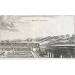 TWO 17TH/18TH CENTURY ETCHING ENGRAVINGS To include Mathtieu Mérian, etching, view Of The Arcueil
