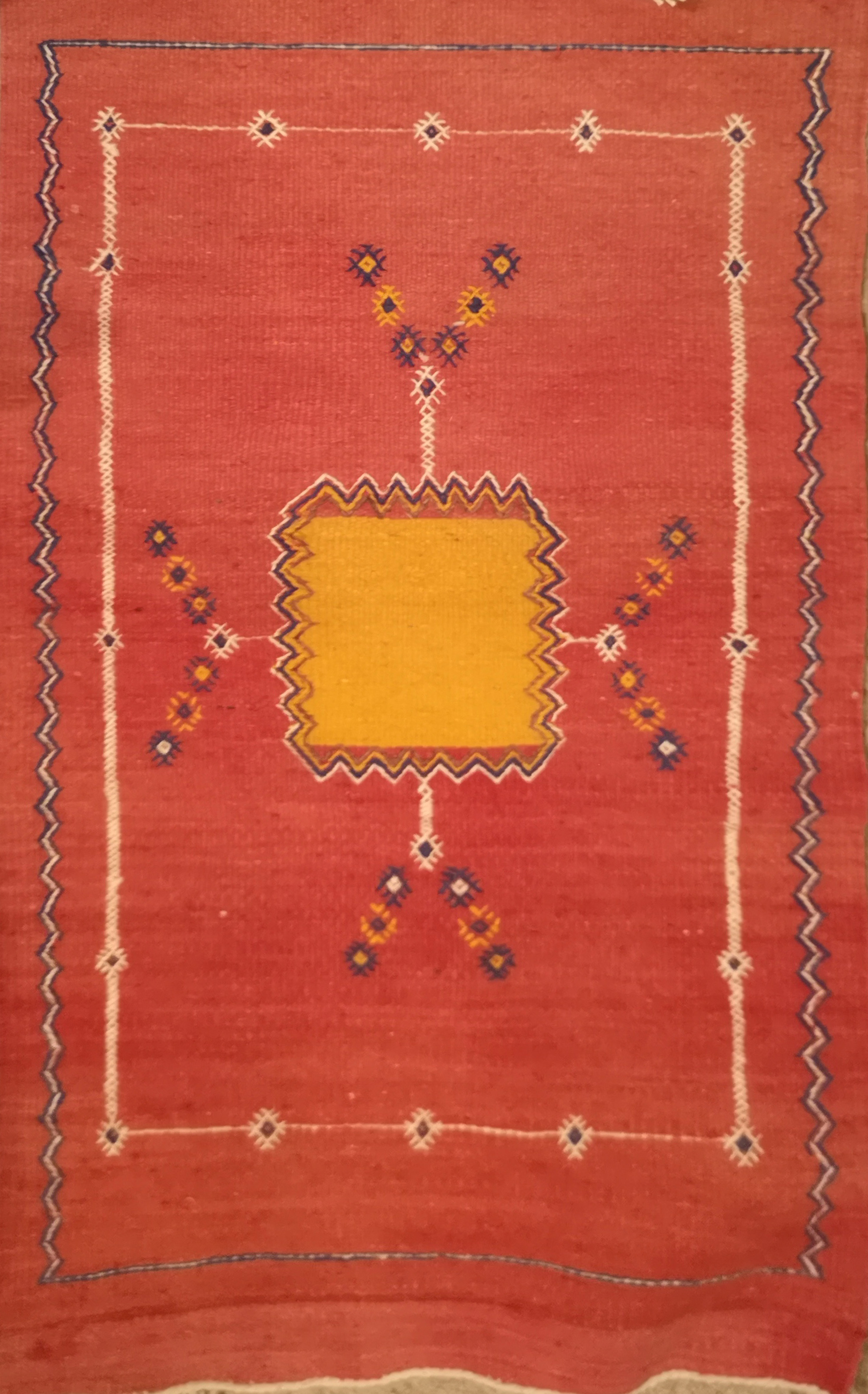 A COLLECTION OF SEVEN RECTANGULAR CONTINENTAL HAND WOVEN WOOLLEN RUGS Various design. (approx 62cm x - Image 4 of 7