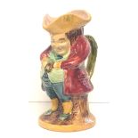 A 19TH CENTURY POTTERY TOBY JUG. (22cm)