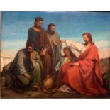 FOLLOWER OF RAPHAEL, A 17TH/18TH CENTURY ITALIAN OIL ON CANVAS 'The Raising of Lazarus from The