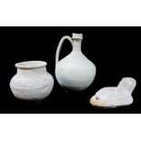A SMALL COLLECTION OF ANCIENT ROMAN HELLENISTIC ANTIQUITIES To include a large unusual terracotta