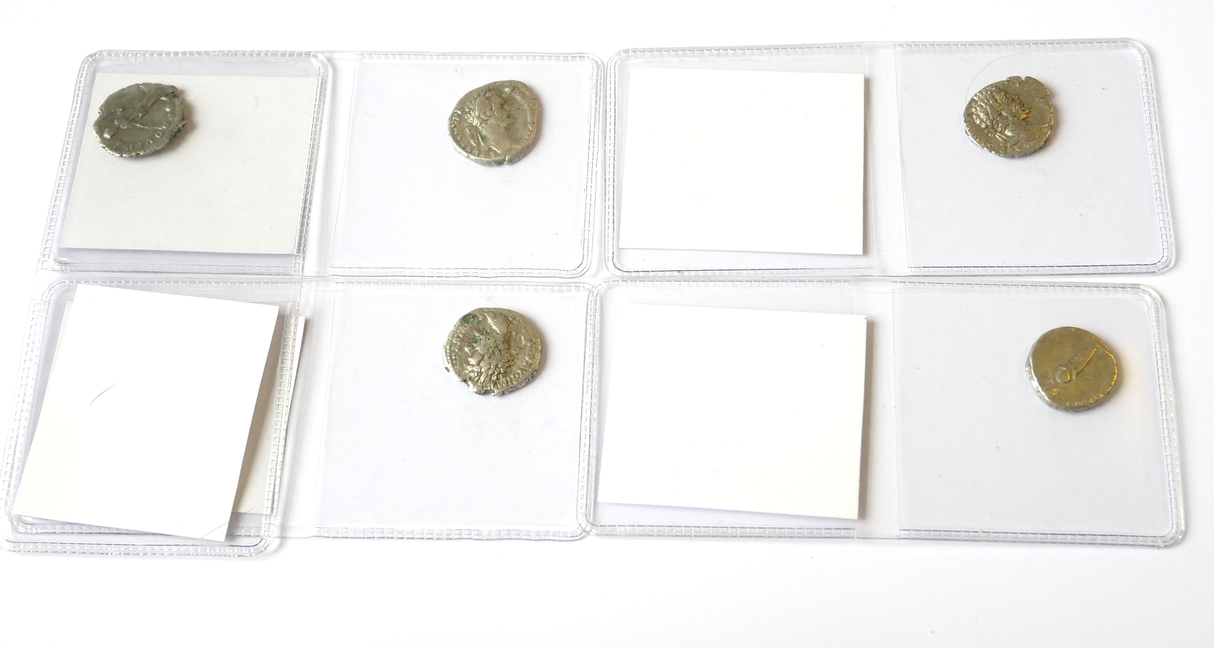 SEPTIMUS SEVERUS, A COLLECTION OF FIVE ROMAN SILVER COINS Rome and Laodicea, Providentia AVG,194 - Image 2 of 2