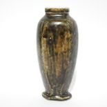 MARTIN BROTHERS, BRITISH, ESTABLISHED 1873, A STONEWARE GLAZED VASE Signed 'MARTIN BROS, SOUTHALL,