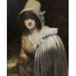 CIRCLE OF SIR JOSHUA REYNOLDS, P.R.A., PLYMPTON, DEVON, 1723 - 1792, LONDON, OIL ON CANVAS