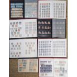 A COLLECTION OF STAMPS CONTAINED IN STOCK BOOKS AND ALBUMS, RELATING TO GREAT BRITAIN AND