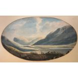 A PAIR OF 19TH CENTURY WATERCOLOUR Scottish landscapes, highland scenes, unsigned, framed and