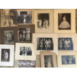 A COLLECTION OF THIRTEEN EARLY 20TH CENTURY WEDDING PHOTOGRAPHS Various scenes including group