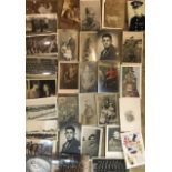 A COLLECTION OF THIRTY ASSORTED MILITARY PHOTOGRAPHIC POSTCARDS Including sweetheart. (approx 14cm x
