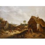 ATTRIBUTED TO DAVID TENIERS II, ANTWERP, 1610 - 1690, BRUSSELS, LARGE 17TH CENTURY OIL ON PANEL