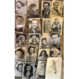 A COLLECTION OF TWENTY-FIVE EARLY 20TH CENTURY FILM STAR PICTURE POSTCARDS Including David Niven and