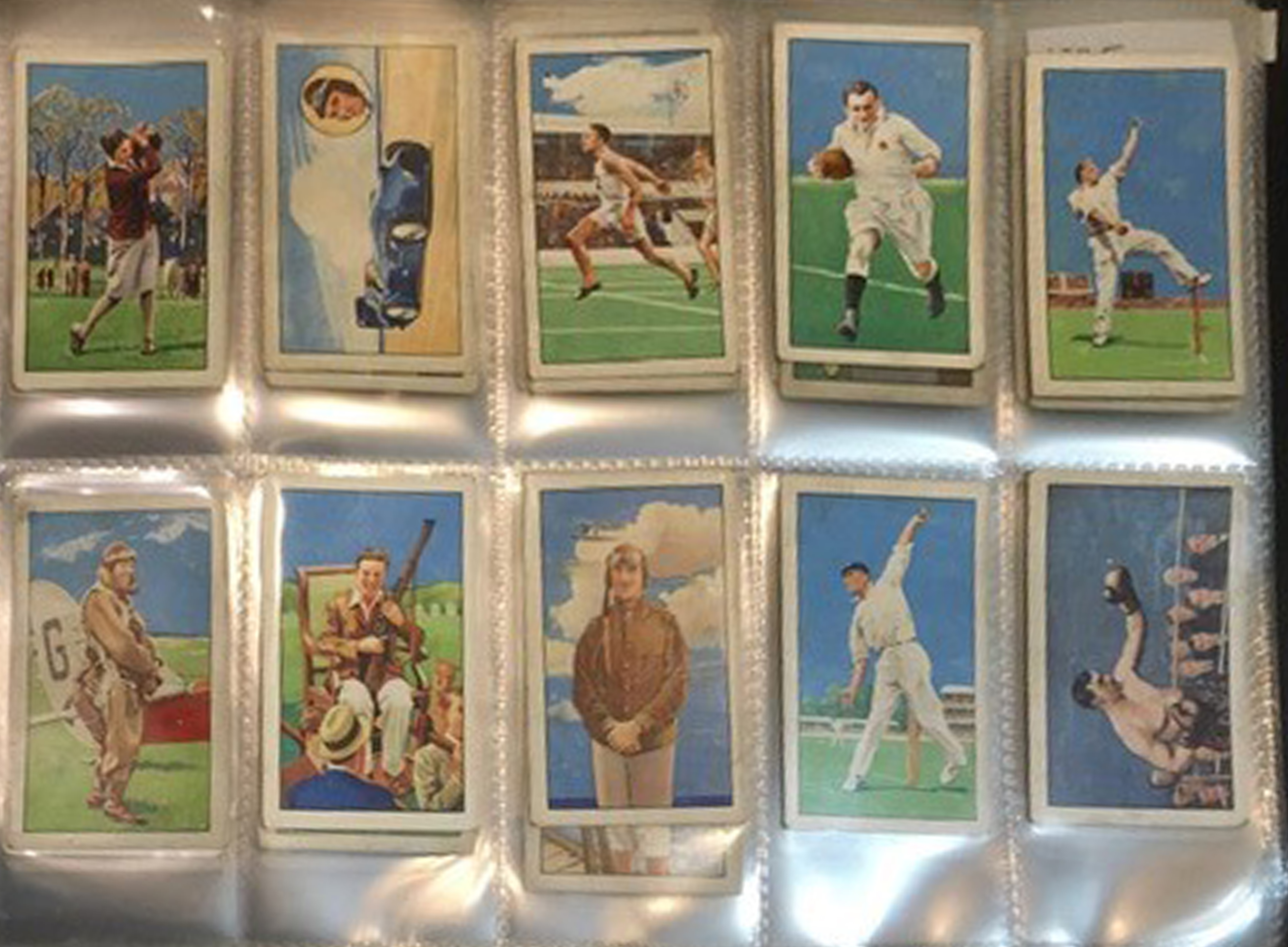 TWO ALBUMS OF EARLY 20TH CENTURY CIGARETTE CARDS To include Players, Sea Fishes, Wills Overseas,