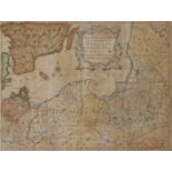 RICHARD WILLIAM SEALE, AN 18TH CENTURY HAND COLOURED ENGRAVING, MAP OF PRUSSIA Titled 'The New