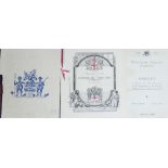 HONOURABLE ARTILLERY COMPANY, A COLLECTION OF EARLY 20TH CENTURY DOCUMENTS COMMEMORATING THE 400TH