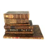 A COLLECTION OF 18TH CENTURY AND LATER POLISH LEATHER BOUND BOOKS Comprising Krotki Zbior