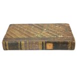 HISTORA MIASTA LWOWA, AN EARLY 19TH CENTURY POLISH LEATHER BOUND BOOK Od zatozeniajego az do