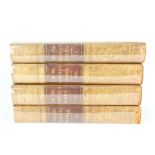 THE WORKS OF SIR WILLIAM TEMPLE, S. HAMILTON, WEYBRIDGE, 1814 New edition, four volumes, marbled