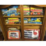 A LARGE QUANTITY OF RAILWAY TOYS To include Hornby R979, blue Pullman train set, incomplete, Marklin