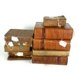 A COLLECTION OF 19TH CENTURY LEATHER BOUND SPORTING BOOKS Comprising Bailey's Magazine of Sports and