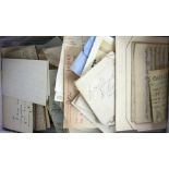 A MIXED COLLECTION OF WWII LETTERS From and to Capt. Lloyd-Jones MC, along with some others, boxed.