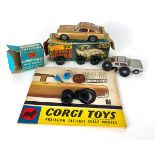 CORGI, 261 JAMES BOND ASTON MARTIN DB5 Corgi juniors James Bond Aston Martin, 1452 box of tyres,