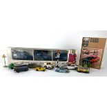 A COLLECTION OF MODEL CARS To include Hornby Dublo VW van, Budgie truck, Lledo RAF set, 3 traffic