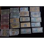 A COLLECTION OF EARLY 20TH CENTURY BRITISH BANK NOTES Comprising three ten shilling notes, one
