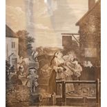 A QUANTITY OF 18TH/20TH CENTURY PRINTS AND ENGRAVINGS To include Hogarth, Poussin.