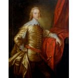 CIRCLE OF THOMAS HUDSON, DEVONSHIRE, 1701 - 1779, TWICKENHAM, 18TH CENTURY OIL ON CANVAS Portrait of