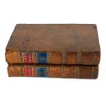 ALLEN SYNOPSIS, MEDICINE, 1761, FOURTH EDITION, TWO VOLS, CALF BINDING.