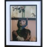 FATMA KEELEY, 1979 ' PRESENT, COLOUR PHOTOGRAPH PRINTED USING METALLIC INK ON C-TYPE PAPER Titled '