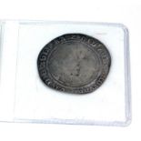 A KING EDWARD VI, 1547 - 1553, SILVER SHILLING COIN Hammered edge with shield back. (approx 3cm)