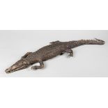 A 19TH CENTURY TAXIDERMY CROCODILE (165cm)