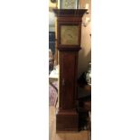 CARTER OF UXBRIDGE, A 19TH CENTURY PINE 30HR LONGCASE CLOCK With brass engraved dial. (196cm)