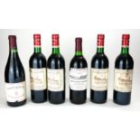 CHÂTEAU PETIT BEAR, A COLLECTION OF FOUR VINTAGE BOTTLES OF RED WINE To include 1987 Saint- Émillion