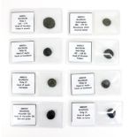 MACEDON, A COLLECTION OF EIGHT ROMAN BRONZE COINS Comprising Interregnum 286 - 277BC Macedonian