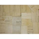 VELUM DEEDS, A MIXED QUANTITY OF C50 MAINLY OXFORDSHIRE AND BUCKINGHAMSHIRE, 17TH/19TH CENTURY