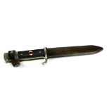 A NAZI GERMAN HITLER YOUTH DAGGER In steel scabbard. (26cm)