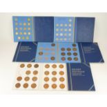 A COLLECTION OF 20TH CENTURY BRITISH SILVER COINS Shillings from 1953, sixpence along with others,