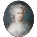 A FINE 18TH CENTURY FRENCH PASTEL PORTRAIT Possibly Marie Antoinette, indistinctly signed, dated