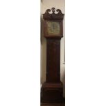 WILLIAM HENRY MADDOCK, WATERFORD, IRELAND, AN 18TH CENTURY MAHOGANY 8 DAY LONGCASE CLOCK With swan