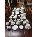 A COLLECTION OF 20TH CENTURY PORCELAIN TABLE WARE Comprising a Royal Doulton 'Twilight' Rose