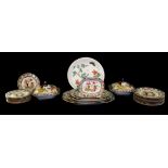 AN EARLY 19TH CENTURY MASON'S IRONESTONE 'CHINOISERIE' DINNER SERVICE Decorated with a Chinese