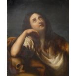 CIRCLE OF GUIDO RENI, ITALIAN, 1575 - 1642, OIL ON PANEL Titled 'The Penitent Magdalene', unknown