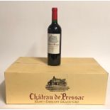 CHÂTEAU DE PRESSAC, SAINT-ÉMILION GRAND CRU CLASSE, 2007, A CASE OF TWELVE 750ML.