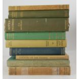 A TRAY OF BOOKS RELATING TO OUTDOOR ANIMALS, FARMING, GARDENING, CHILTERN, THE COUNTRYSIDE,