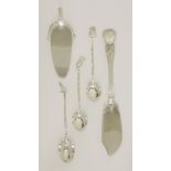 A set of three Australian silver spoons,