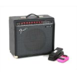 A Fender Studio 85 combo guitar amplifier,